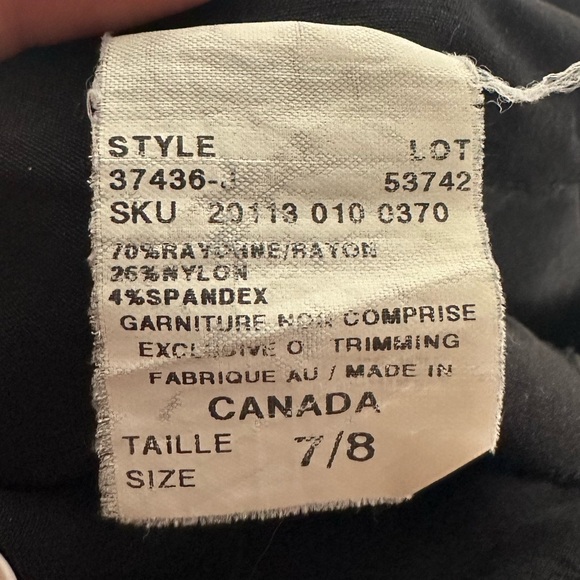 LE CHATEAU Vintage Pleated Babydoll Schoolgirl Goth Preppy Mini Skirt Size 7/8 - Picture 5 of 5